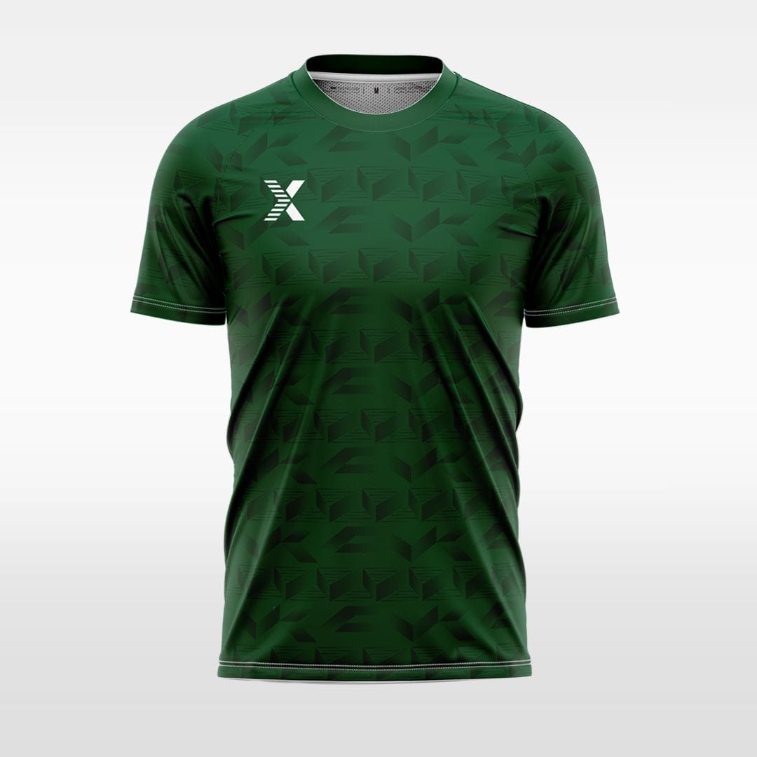 XTeamwear Soccer Uniforms green / S Origami Arrangement- Custom Soccer Jerseys Kit Sublimated for Team