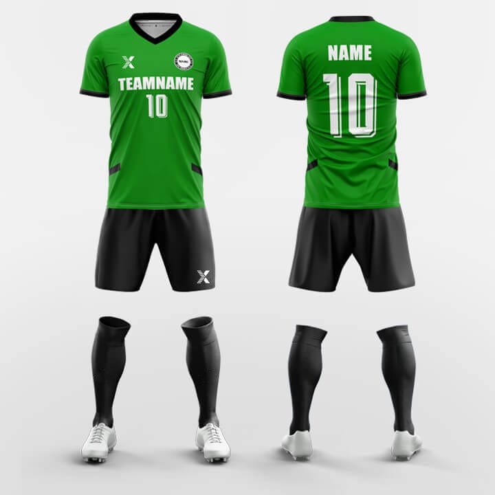 XTeamwear Soccer Uniforms Green / S Pacify-Custom Soccer Jerseys Kit Sublimated Design