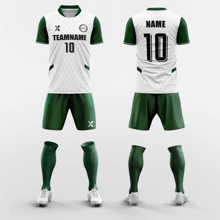 XTeamwear Soccer Uniforms Green / S Panda - Sublimated Design Custom Soccer Jerseys Set