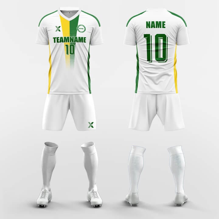 XTeamwear Soccer Uniforms Green / S Pervade - Custom Soccer Jerseys Kit Sublimated for Team