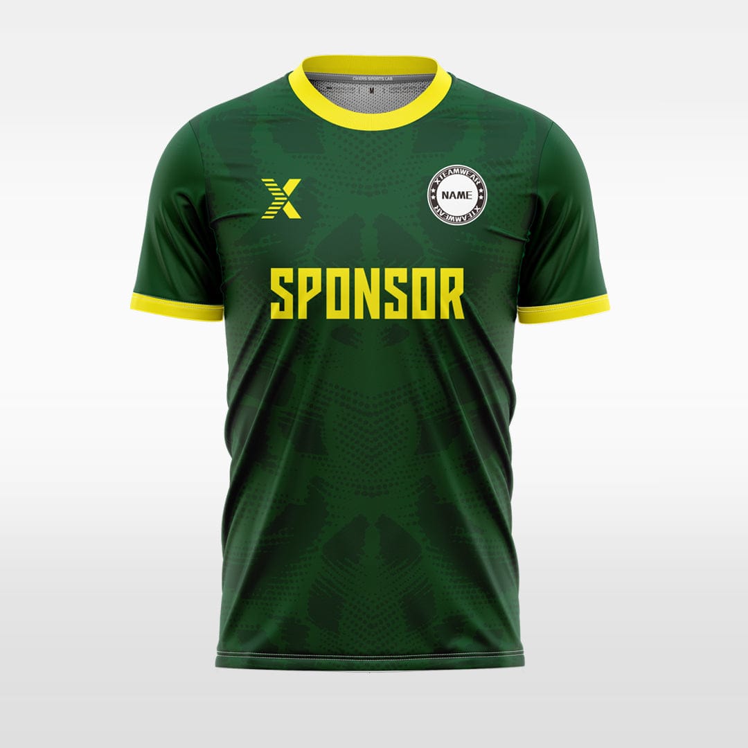 XTeamwear Soccer Uniforms green / S Power rune- Custom Design Soccer Jersey for Men Sublimation