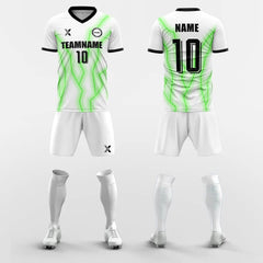 XTeamwear Soccer Uniforms Green / S Prospect-Custom Soccer Jerseys Kit Sublimated Design