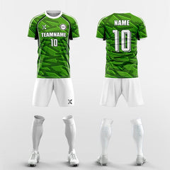 XTeamwear Soccer Uniforms green / S Random clusters - Custom Soccer Jerseys Kit Sublimated for Team