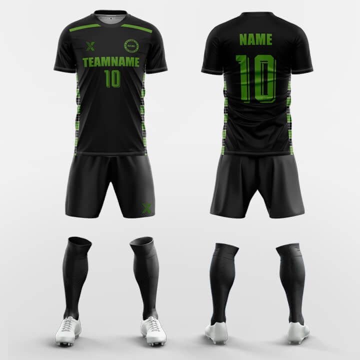 XTeamwear Soccer Uniforms Green / S Rave-Custom Soccer Jerseys Kit Sublimated Design