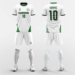 XTeamwear Soccer Uniforms Green / S Reassure - Custom Soccer Jerseys Kit Sublimated Design