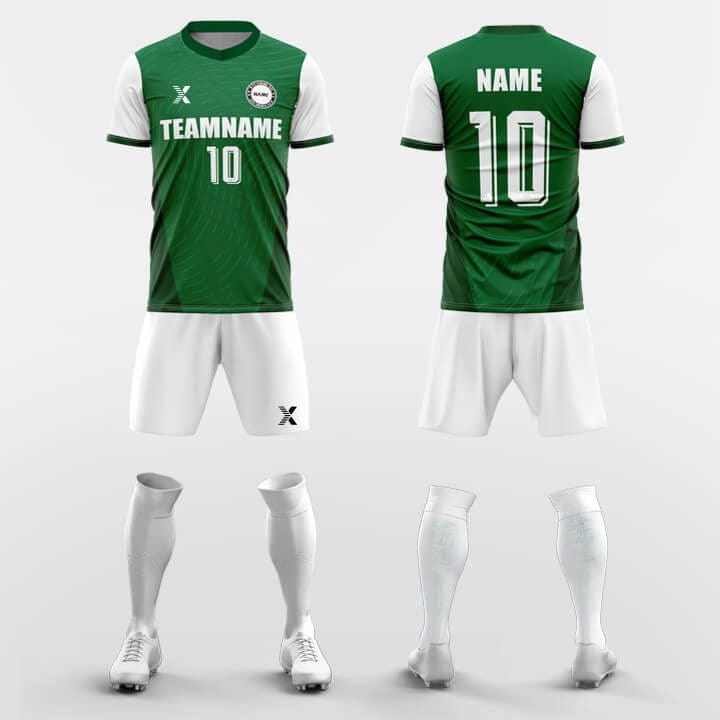 XTeamwear Soccer Uniforms Green / S Robust-Custom Soccer Jerseys Kit Sublimated Design