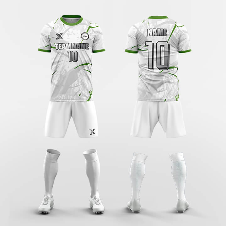 XTeamwear Soccer Uniforms Green / S Sword 2 - Custom Soccer Jerseys Kit Sublimated Design