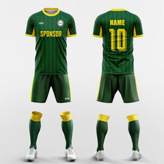 XTeamwear Soccer Uniforms green / S Triforce - Custom Soccer Jerseys Kit Sublimated for Team