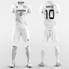 XTeamwear Soccer Uniforms Grey Imprint - Custom Soccer Jerseys Kit Sublimated Design