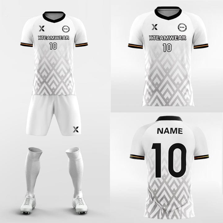 XTeamwear Soccer Uniforms Grey / S Graphic - Custom Soccer Jerseys Kit Sublimation for Youth