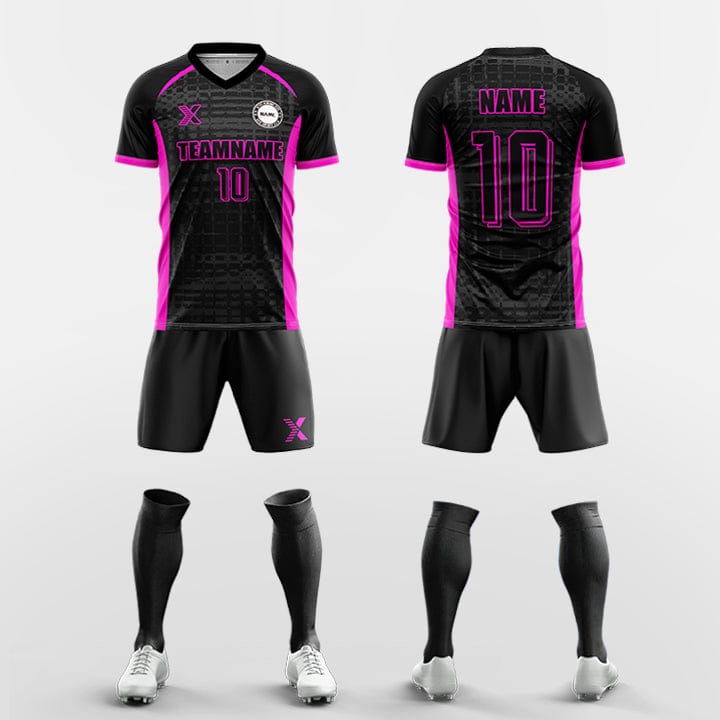 XTeamwear Soccer Uniforms Grid Quick - Custom Soccer Jerseys Kit Sublimated for Team