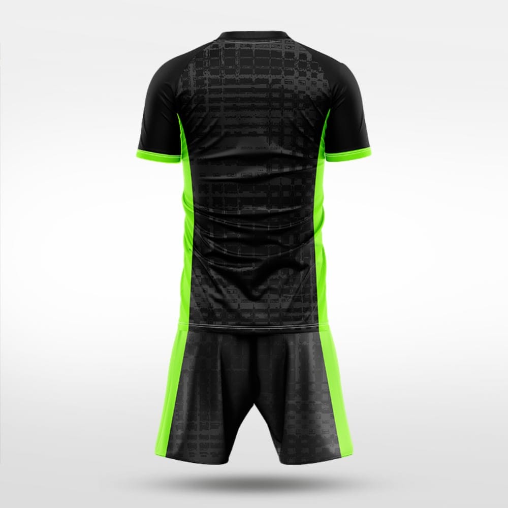 XTeamwear Soccer Uniforms Grid Ruins - Custom Soccer Jerseys Kit Sublimated for Team - WS204GCGX3