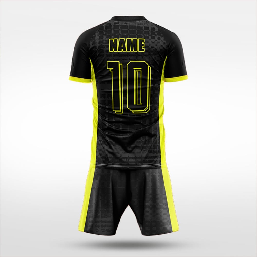 XTeamwear Soccer Uniforms Grid Ruins - Custom Soccer Jerseys Kit Sublimated for Team - WS204GCGX3