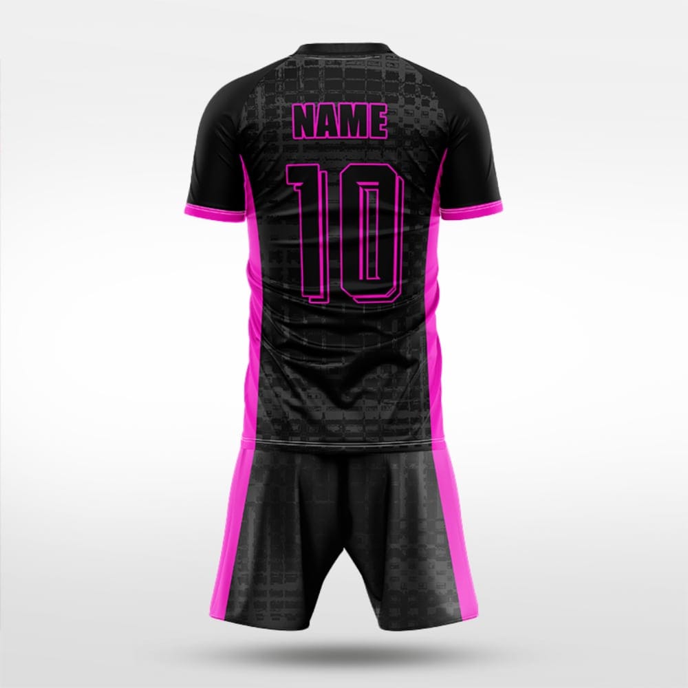 XTeamwear Soccer Uniforms Grid Ruins - Custom Soccer Jerseys Kit Sublimated for Team - WS204GCGX3