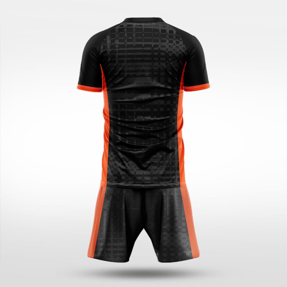 XTeamwear Soccer Uniforms Grid Ruins - Custom Soccer Jerseys Kit Sublimated for Team - WS204GCGX3