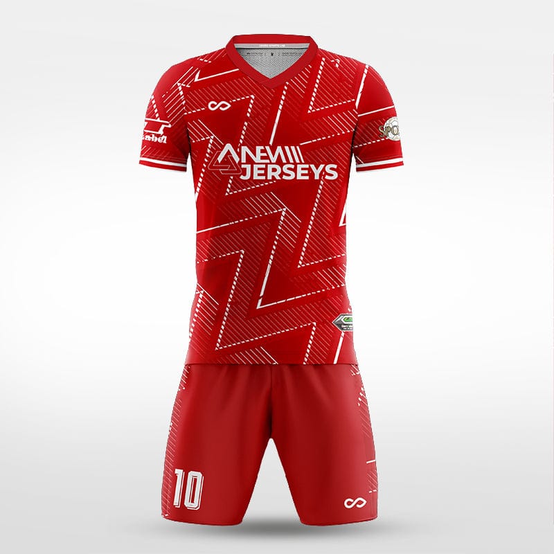XTeamwear Soccer Uniforms hurricane(Three Generations) - Custom Soccer Jerseys Kit Sublimated for Team（Special Offer）