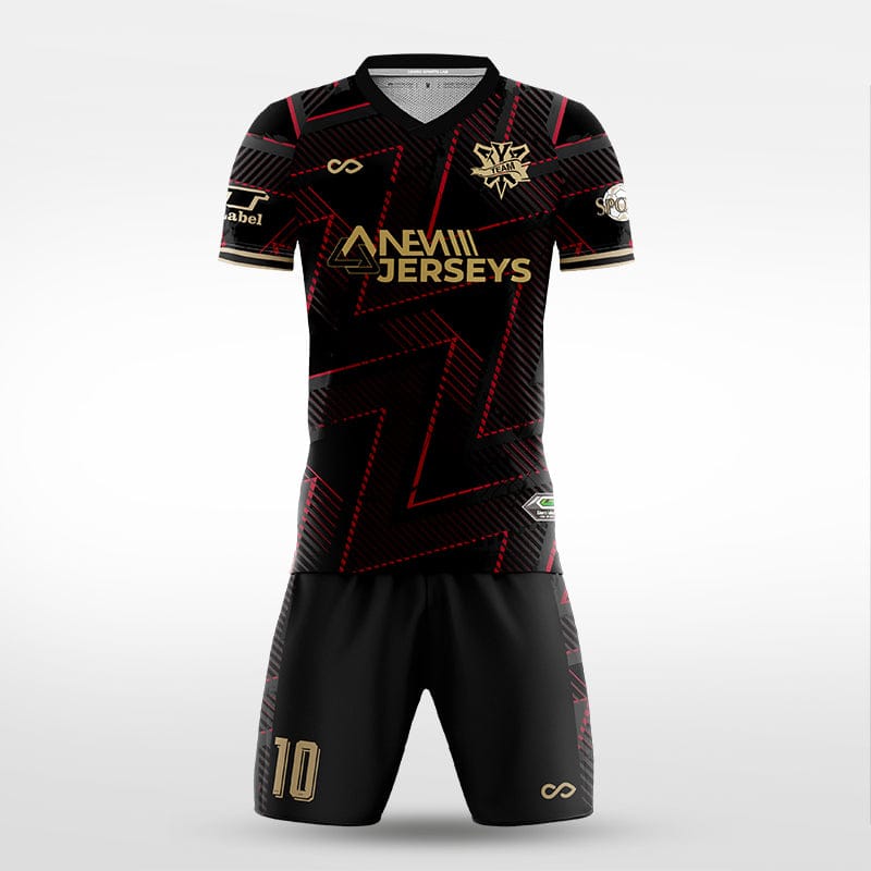 XTeamwear Soccer Uniforms hurricane(Three Generations) - Custom Soccer Jerseys Kit Sublimated for Team（Special Offer）