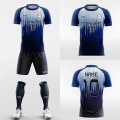 XTeamwear Soccer Uniforms Icicle - Custom Soccer Jerseys Kit Sublimated for Club FT260112S