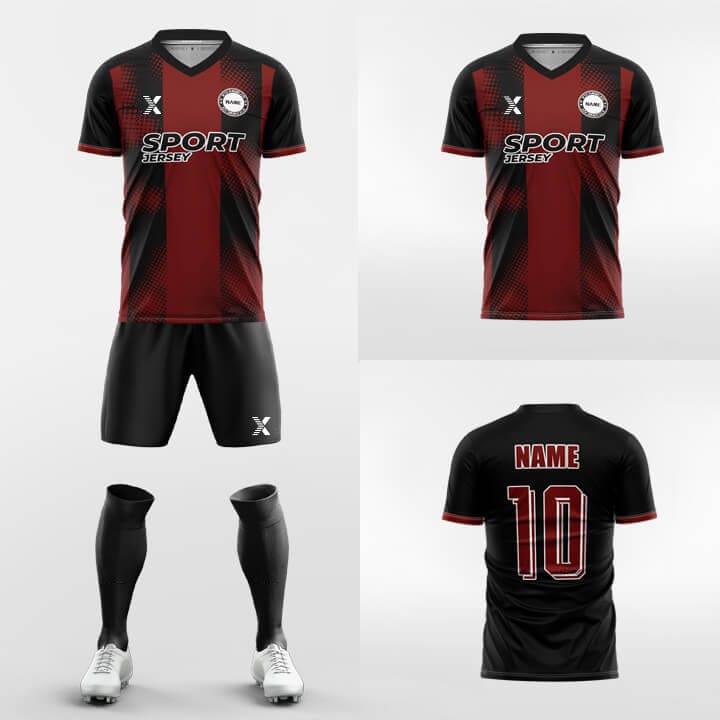 XTeamwear Soccer Uniforms Impetus-Custom Soccer Jerseys Kit Sublimated Design