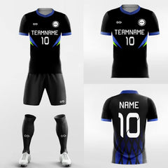 XTeamwear Soccer Uniforms Ink Rhyme - Custom Soccer Jerseys Kit Sublimated for Team FT260320S