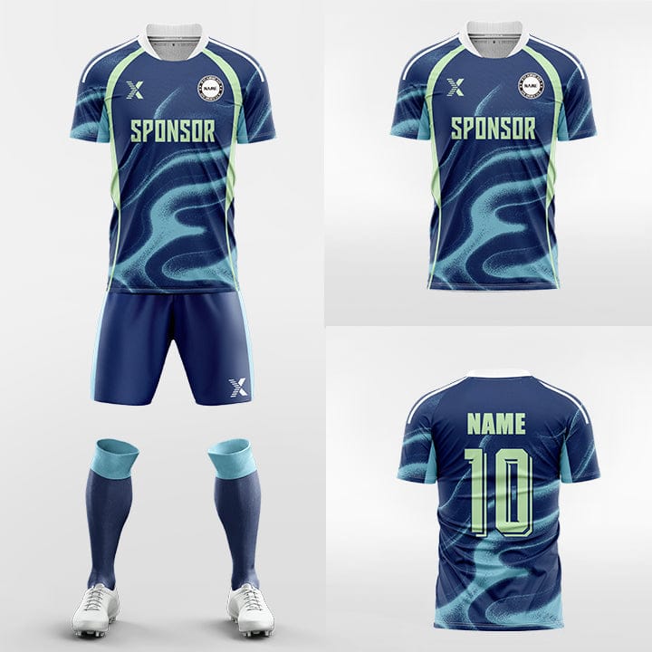 XTeamwear Soccer Uniforms invisible- Custom Soccer Jerseys Kit Sublimated for Team