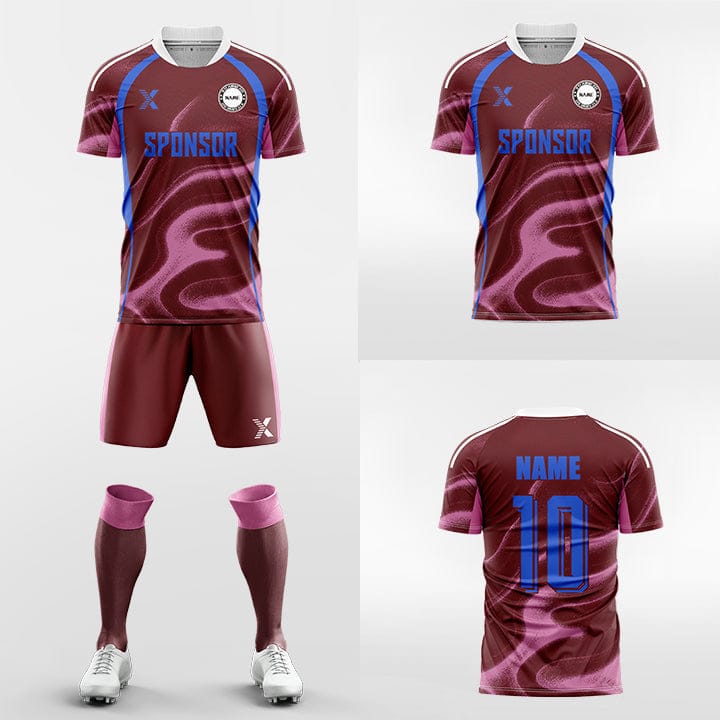 XTeamwear Soccer Uniforms invisible- Custom Soccer Jerseys Kit Sublimated for Team