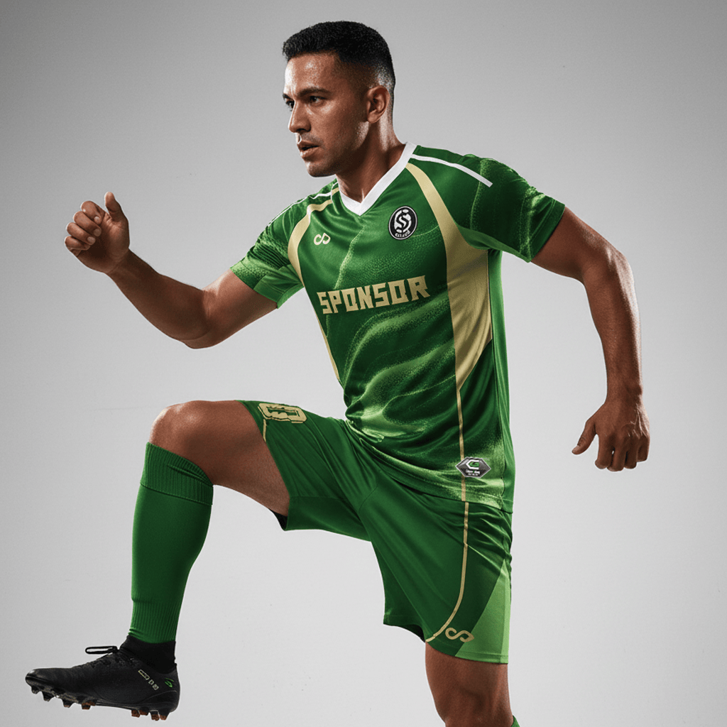XTeamwear Soccer Uniforms Iridescent Edge - Custom Soccer Jerseys Kit Sublimated for Team - WS204GCHCFX3