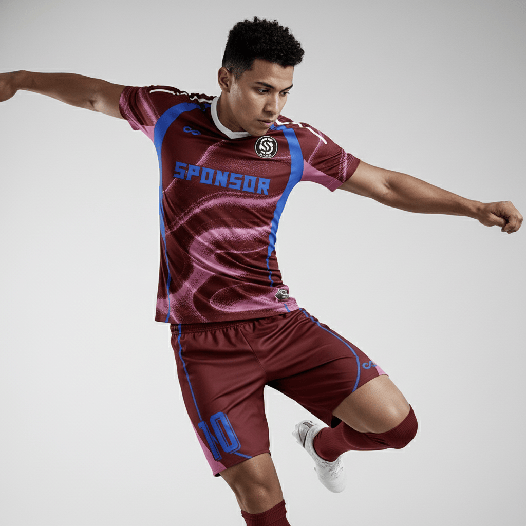 XTeamwear Soccer Uniforms Iridescent Edge - Custom Soccer Jerseys Kit Sublimated for Team - WS204GCHCFX3