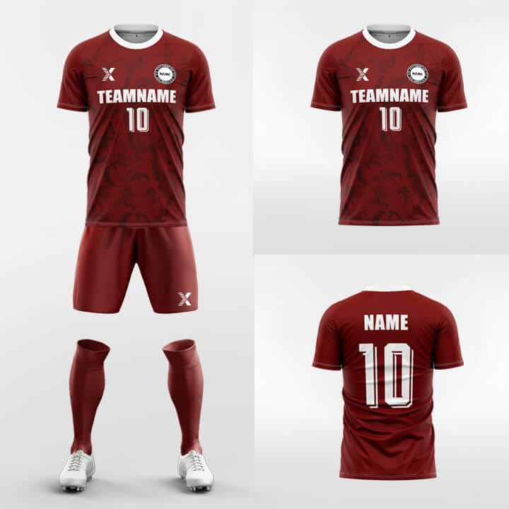 XTeamwear Soccer Uniforms Lane-Custom Soccer Jerseys Kit Sublimated Design