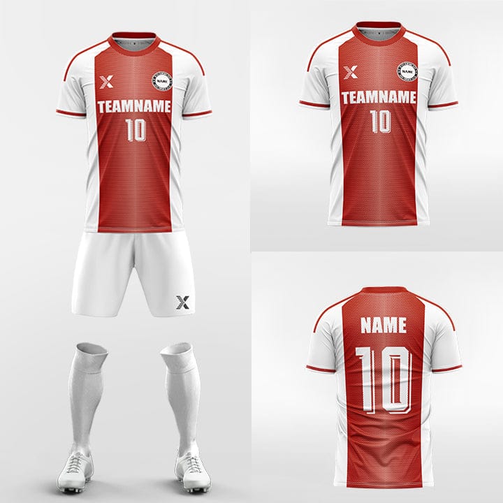 XTeamwear Soccer Uniforms Latte art particles - Custom Soccer Jerseys Kit Sublimated for Team