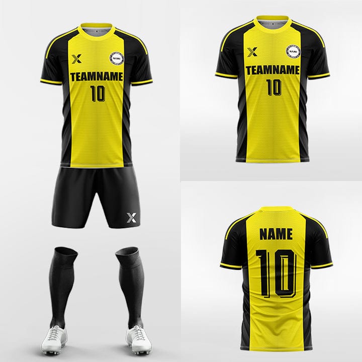 XTeamwear Soccer Uniforms Latte art particles - Custom Soccer Jerseys Kit Sublimated for Team