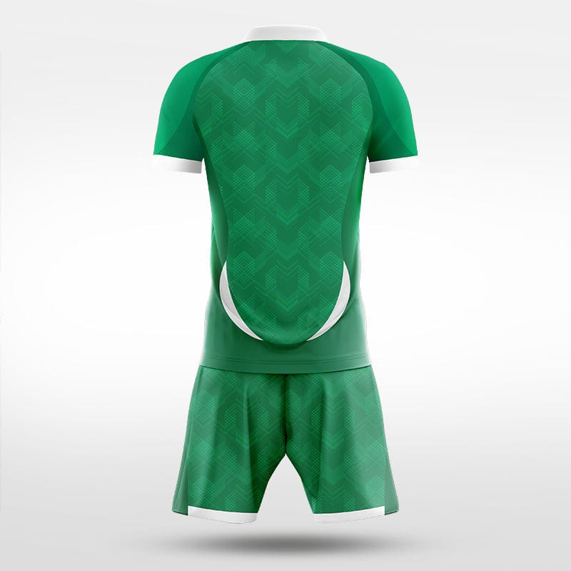 XTeamwear Soccer Uniforms Layered Peaks - Custom Soccer Jerseys Kit Sublimated for Team - WS204GCCL3