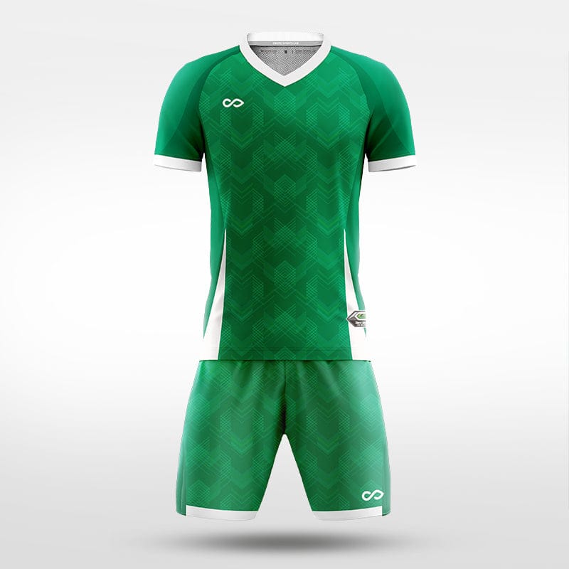 XTeamwear Soccer Uniforms Layered Peaks - Custom Soccer Jerseys Kit Sublimated for Team - WS204GCCL3