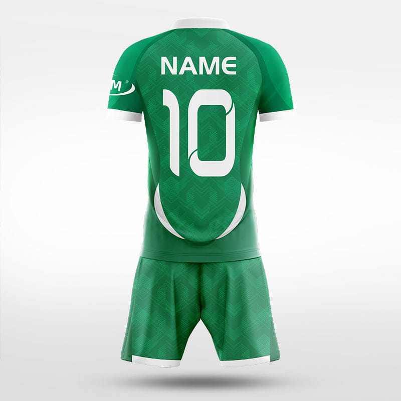 XTeamwear Soccer Uniforms Layered Peaks - Custom Soccer Jerseys Kit Sublimated for Team - WS204GCCL3