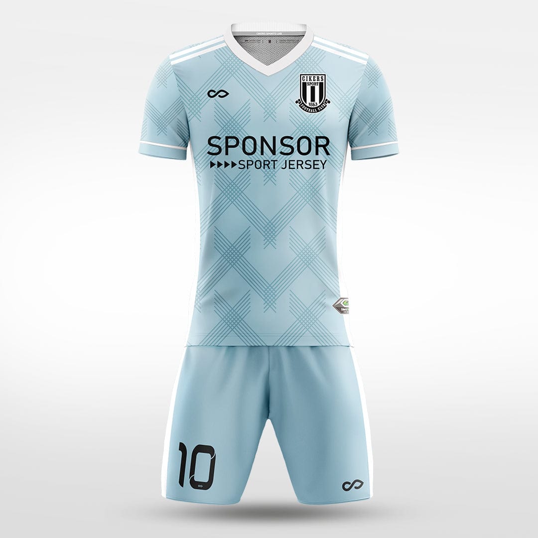 XTeamwear Soccer Uniforms Light blue / S siege - Custom Soccer Jerseys Kit Sublimated for Team - WS204GCWC3