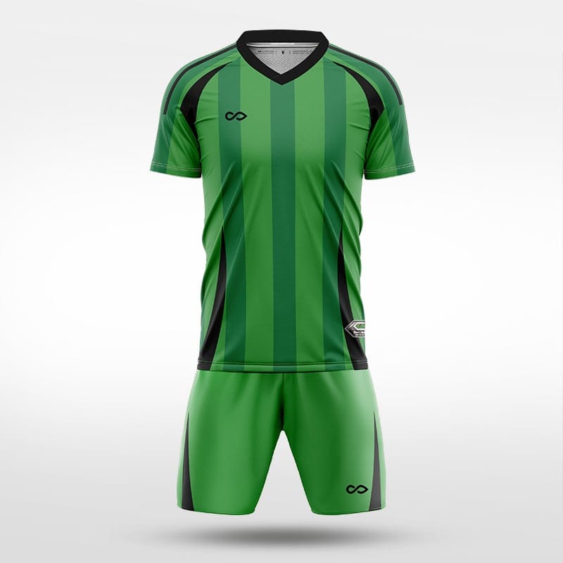 XTeamwear Soccer Uniforms Longitudinal edge - Custom Soccer Jerseys Kit Sublimated for Team - WS204GCZL3
