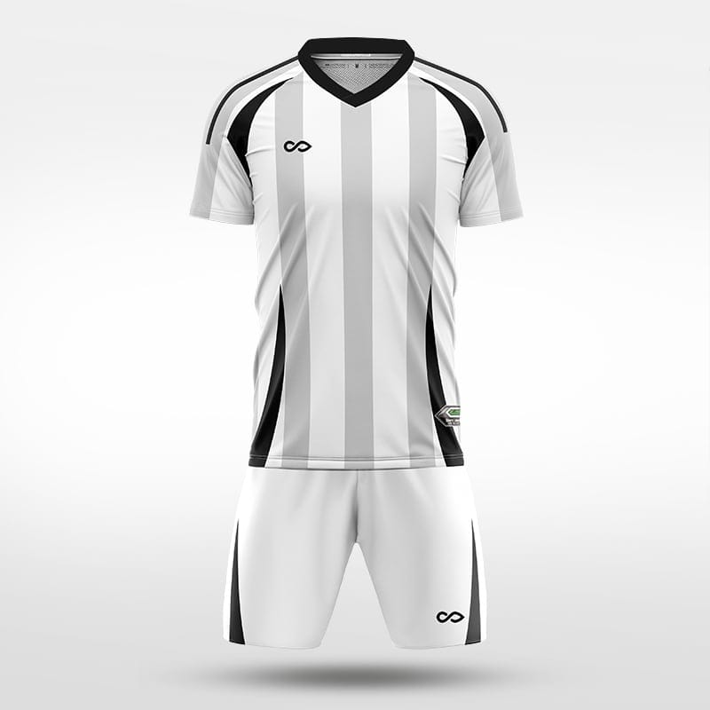XTeamwear Soccer Uniforms Longitudinal edge - Custom Soccer Jerseys Kit Sublimated for Team - WS204GCZL3
