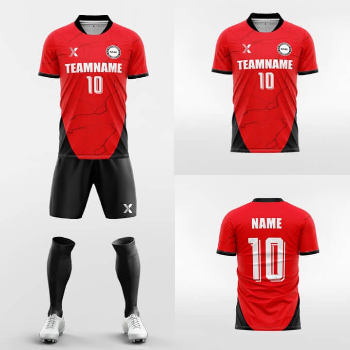 XTeamwear Soccer Uniforms Merit-Custom Soccer Jerseys Kit Sublimated Design
