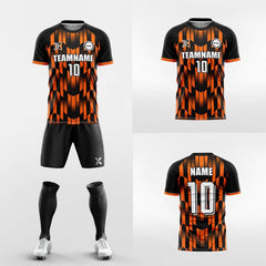 XTeamwear Soccer Uniforms Meteor - Custom Soccer Jerseys Kit Sublimated Design