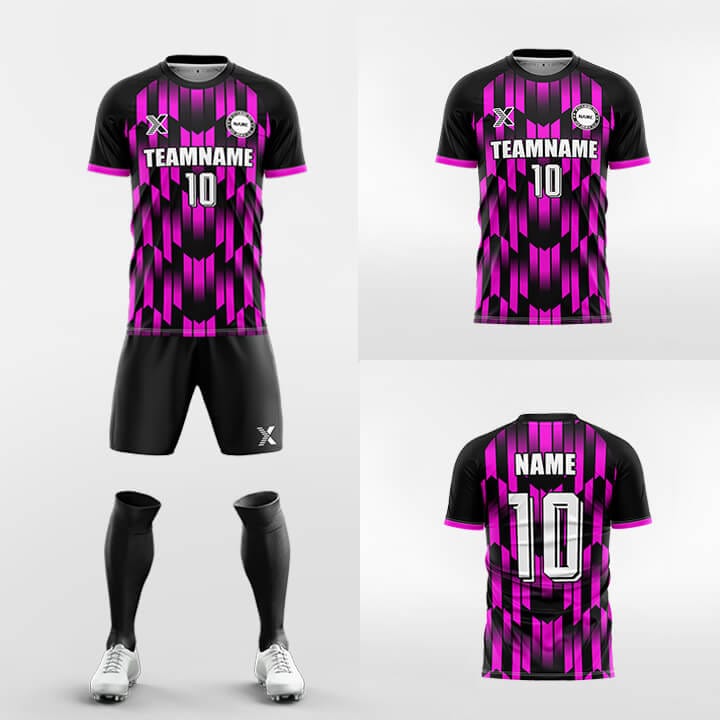 XTeamwear Soccer Uniforms Meteor - Custom Soccer Jerseys Kit Sublimated Design