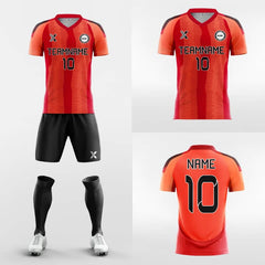 XTeamwear Soccer Uniforms Modish-Custom Soccer Jerseys Kit Sublimated Design