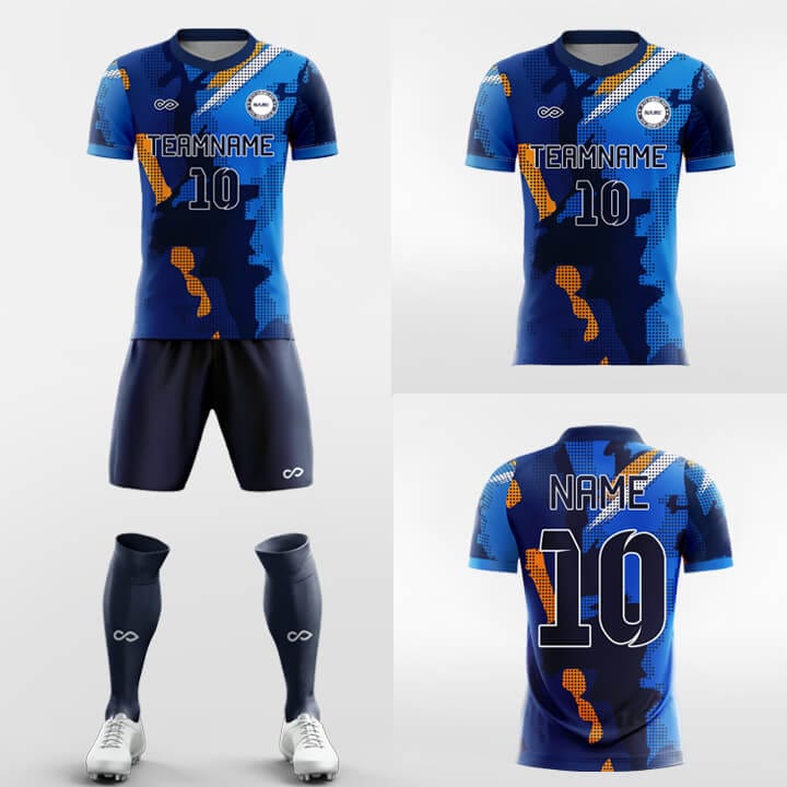 XTeamwear Soccer Uniforms Montage - Custom Soccer Jerseys Kit Sublimated for Team FT260116S