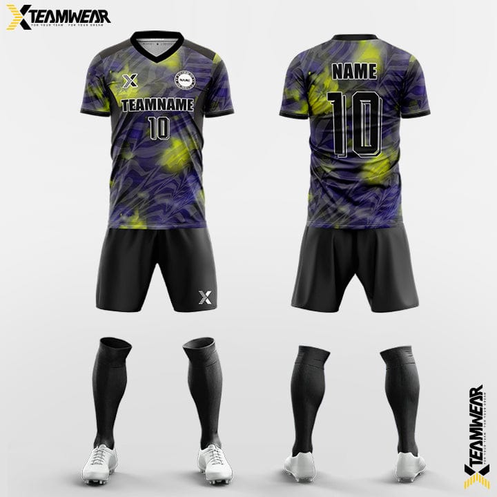 XTeamwear Soccer Uniforms Mottled halo - Custom Soccer Jerseys Kit Sublimated for Team