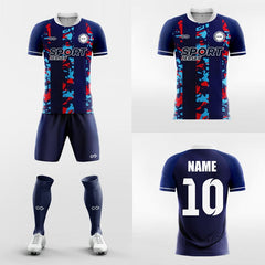 XTeamwear Soccer Uniforms Mystery - Custom Sublimation Short Sleeve Soccer Kits