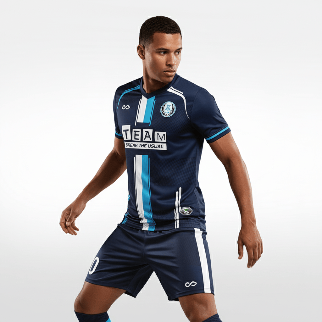 XTeamwear Soccer Uniforms Navy Blue / S The Peerless Generation(Three Generations) - Custom Soccer Jerseys Kit Sublimated for Team（Special Offer）