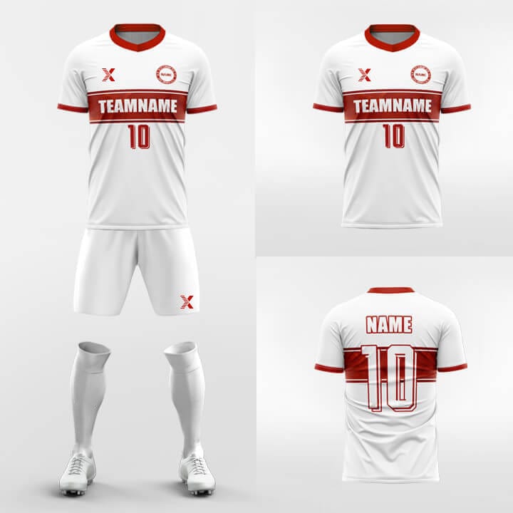 XTeamwear Soccer Uniforms Neat- Custom Soccer Jerseys Kit Sublimated Design