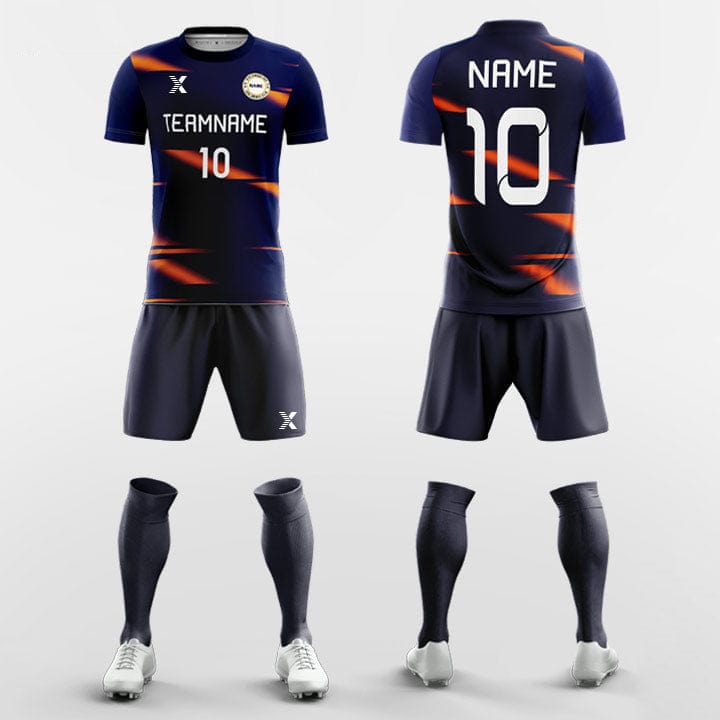 XTeamwear Soccer Uniforms Neon Light - Custom Soccer Jerseys Kit Sublimated for Academy