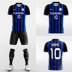 XTeamwear Soccer Uniforms Nerazzurri - Custom Soccer Jerseys Kit Sublimated for Team FT260323S