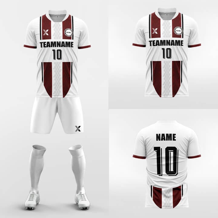 XTeamwear Soccer Uniforms Obliging- Sublimated Design Custom Soccer Jerseys Set