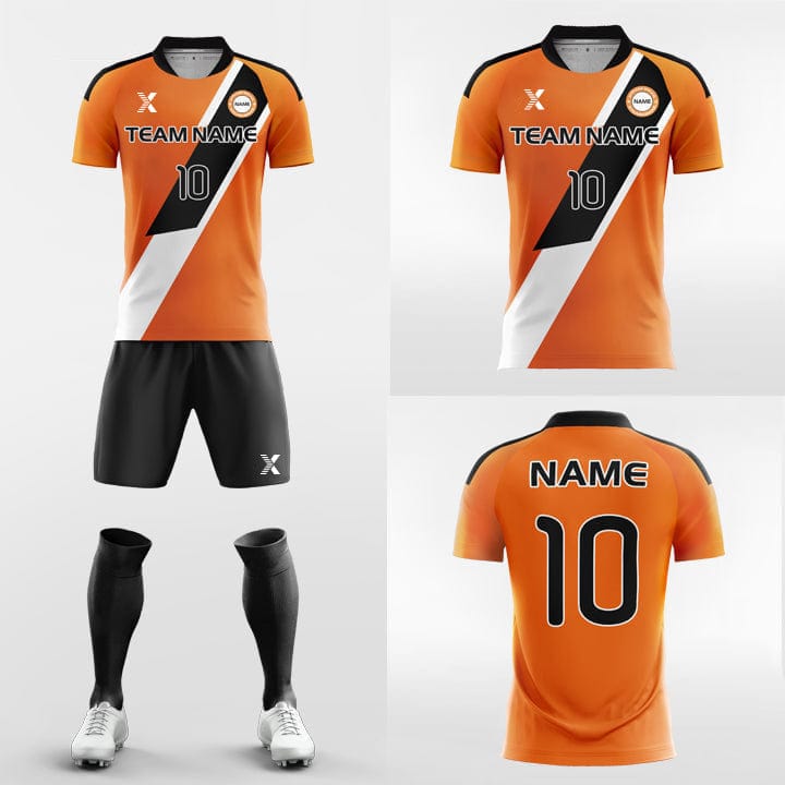 XTeamwear Soccer Uniforms Orange / S Honor Ribbon - Custom Soccer Jerseys Kit Sublimated for Academy